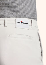 Kiton ice trousers for man, made of linen - 4