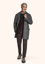 Kiton brown jacket for man, in cashmere 5