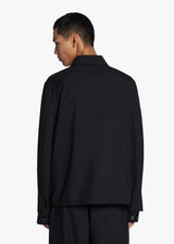 Kiton black jacket, made of virgin wool - 3