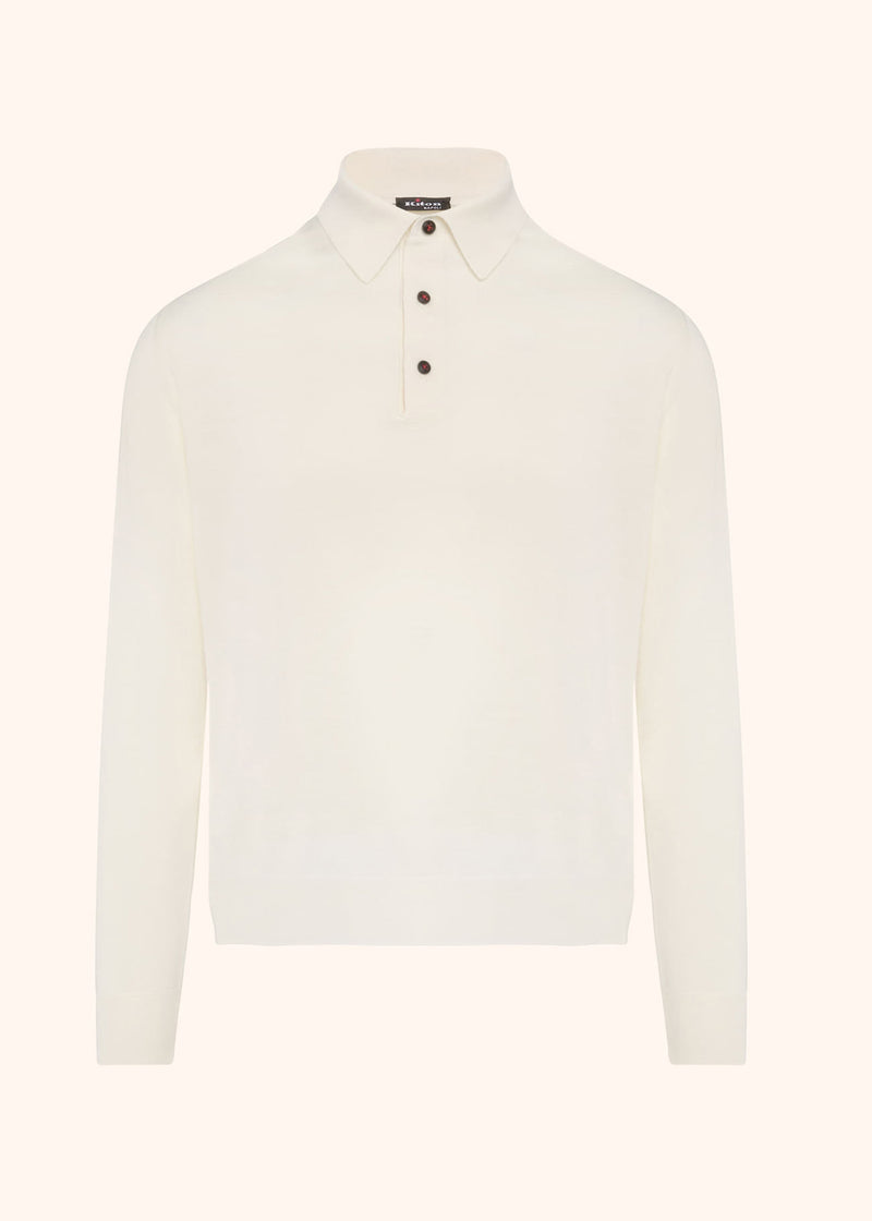 Kiton poloshirt for man, made of silk