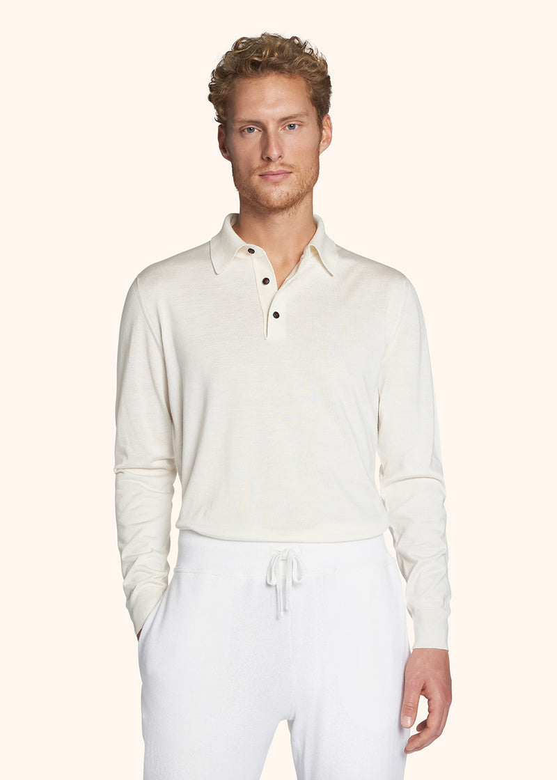 Kiton poloshirt for man, made of silk - 2