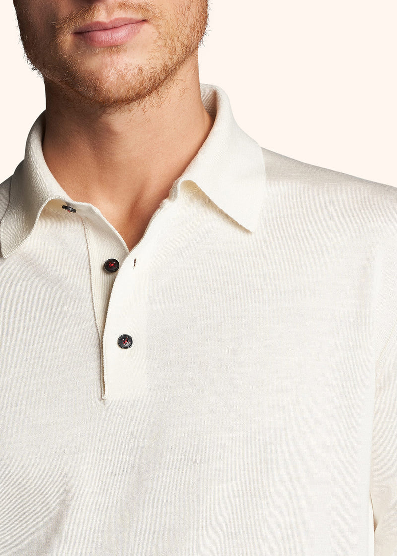 Kiton poloshirt for man, made of silk - 4