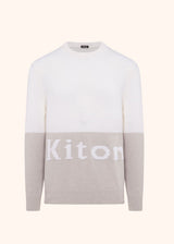 Kiton jersey roundneck for man, made of cashmere