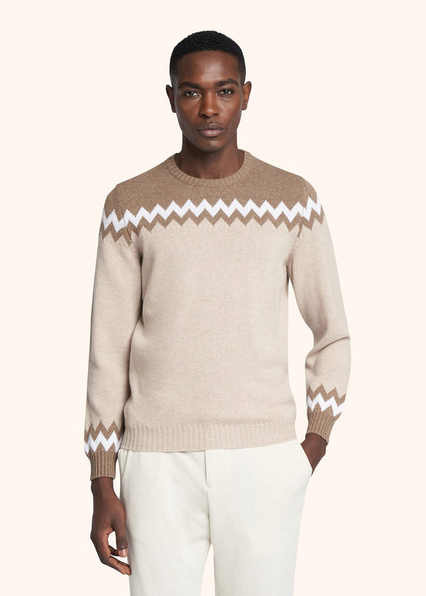 Kiton jersey roundneck for man, made of cashmere - 2