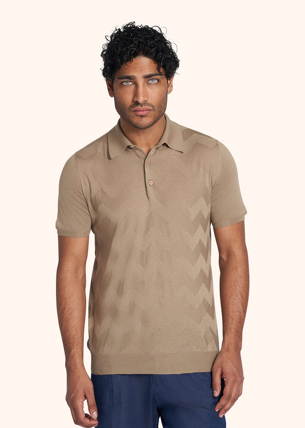 Kiton rope jersey poloshirt for man, made of cotton - 2