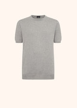 Kiton jersey round neck for man, made of cotton