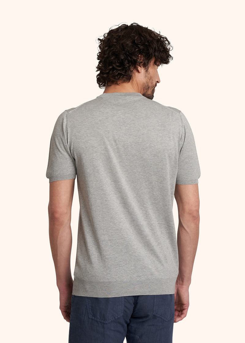 Kiton jersey round neck for man, made of cotton - 3