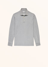 Kiton jeans shirt for man, made of cotton