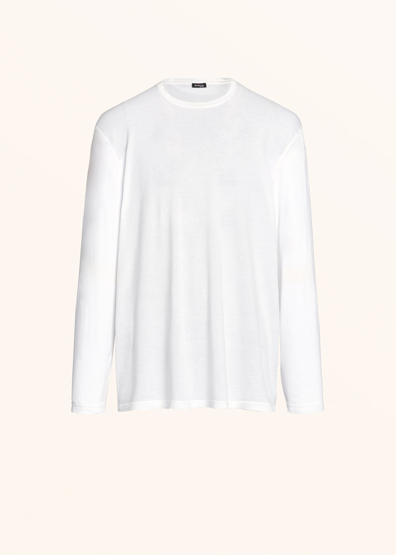 Kiton t-shirt l/s for man, made of cotton