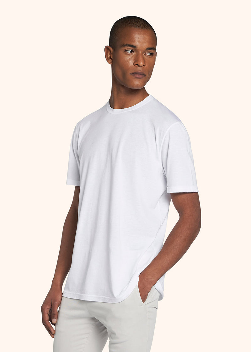 Kiton jersey t-shirt s/s for man, made of cotton - 2