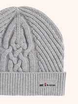 Kiton hat knit beret for man, made of cashmere - 3