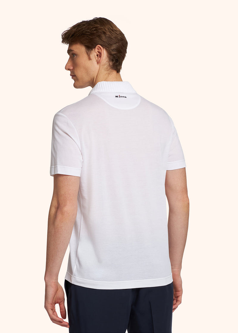 Kiton jersey polo for man, made of cotton - 3