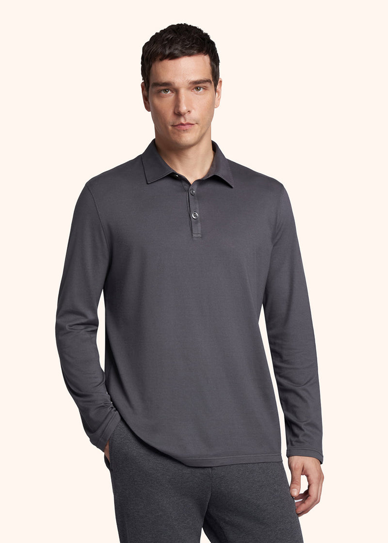 Kiton jersey polo for man, made of cotton - 2