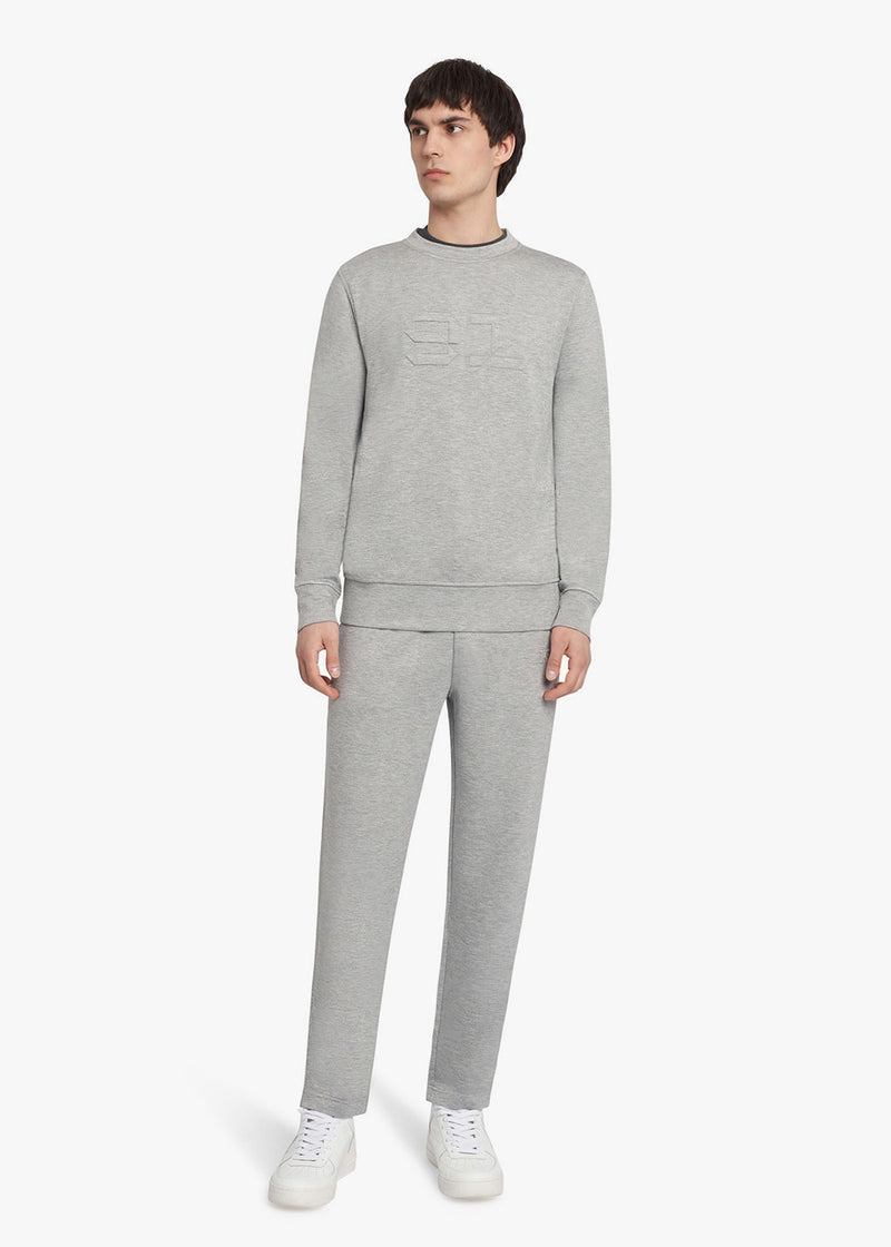 Kiton grey jogging trousers, made of viscose - 5