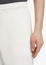 Kiton white jogging trousers, made of viscose - 4