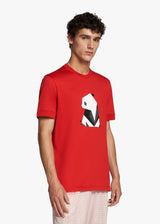Kiton red t-shirt, made of cotton - 2