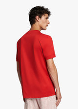 Kiton red t-shirt, made of cotton - 3
