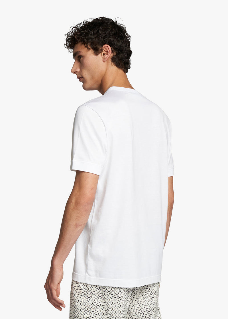Kiton white t-shirt, made of cotton - 3