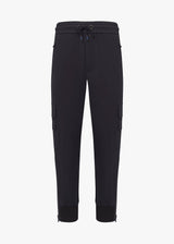 Kiton black trousers, made of polyamide/nylon