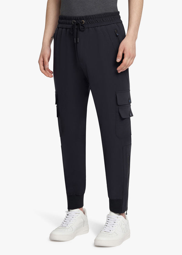 Kiton black trousers, made of polyamide/nylon - 2