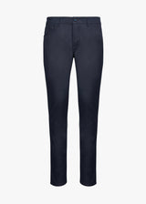 Kiton blue trousers, made of cotton