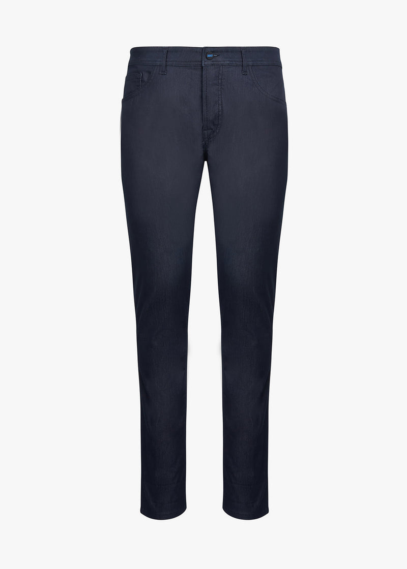Kiton blue trousers, made of cotton
