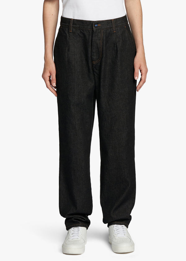 Kiton black trousers, made of cotton - 2