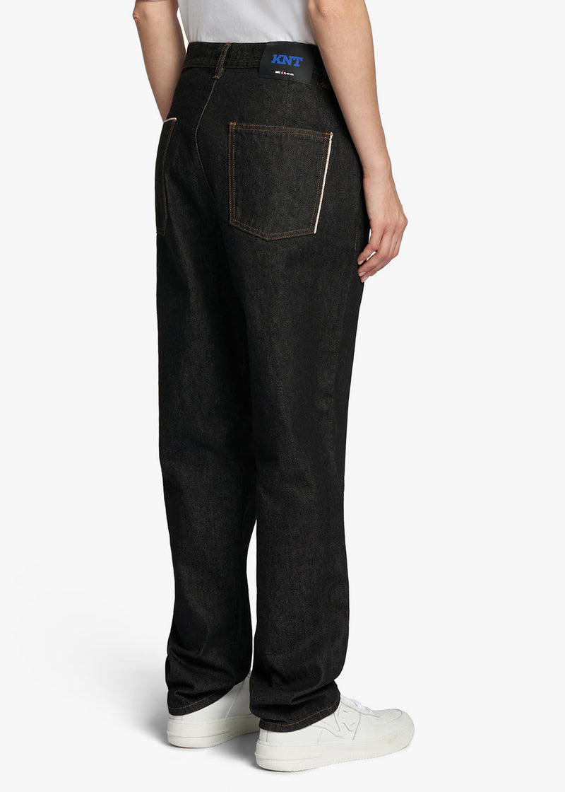 Kiton black trousers, made of cotton - 3