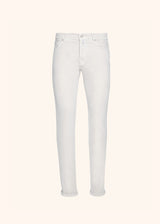 Kiton ice trousers for man, made of cotton