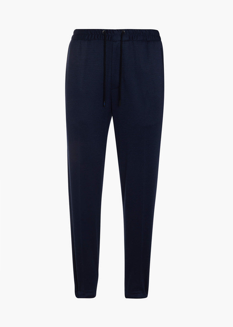 Kiton blue trousers, made of wool