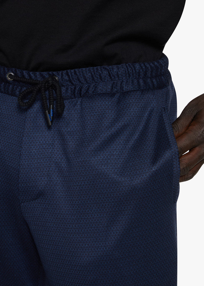 Kiton blue trousers, made of wool - 4