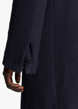 Kiton blue overcoat, made of cashmere - 4