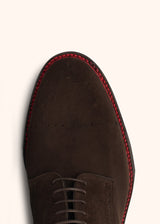 Kiton chestnut shoes for man, made of calfskin - 4