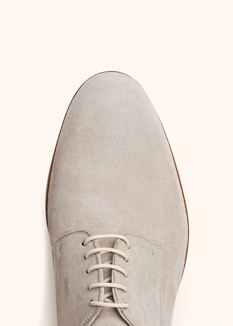 Kiton medium grey shoes for man, made of goatskin - 4