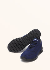 Kiton blue shoes for man, made of cotton - 3