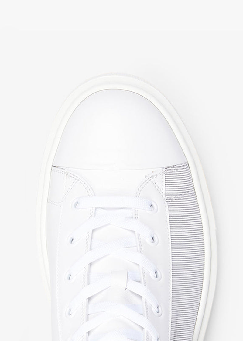Kiton white ankle shoes, made of calfskin - 4