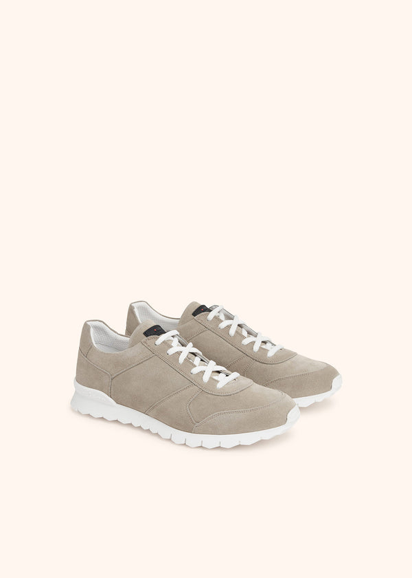 Kiton grey shoes for man, made of calfskin - 2
